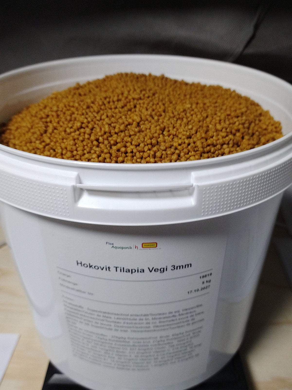 Tilapia Vegi – Aliment extrudé de qualité supérieure pour l'aquaculture et l'aquaponie