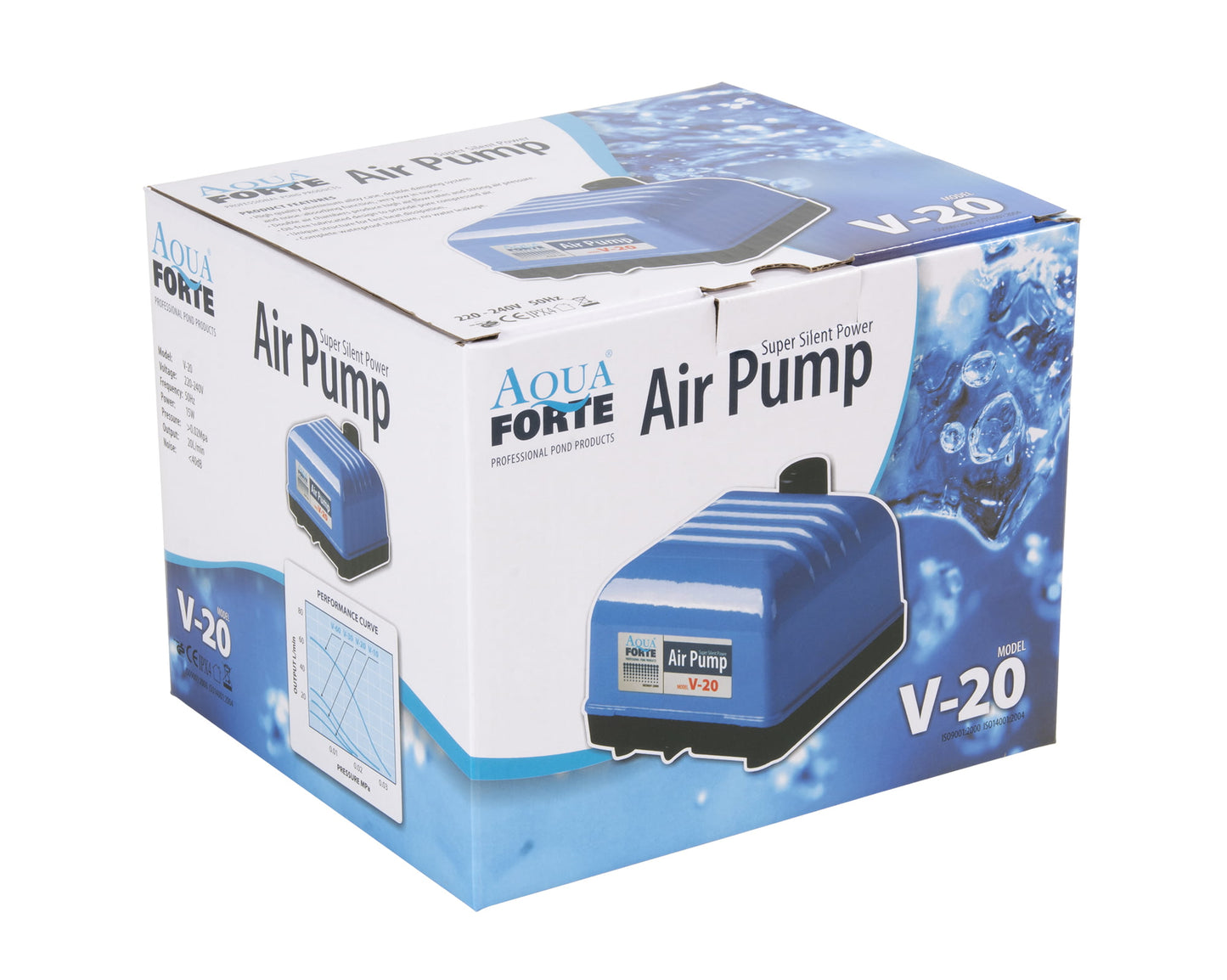 AquaForte V-Serie Luftpumpen – Leise, kraftvoll & zuverlässig