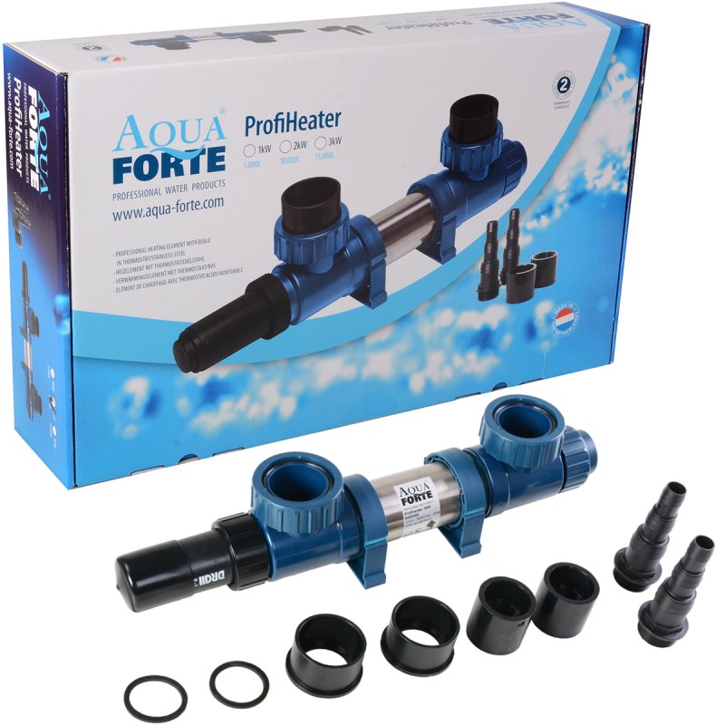 Aquaforte Durchflussheizer 1 kW / 2 kW – Konstant angenehme Wassertemperatur