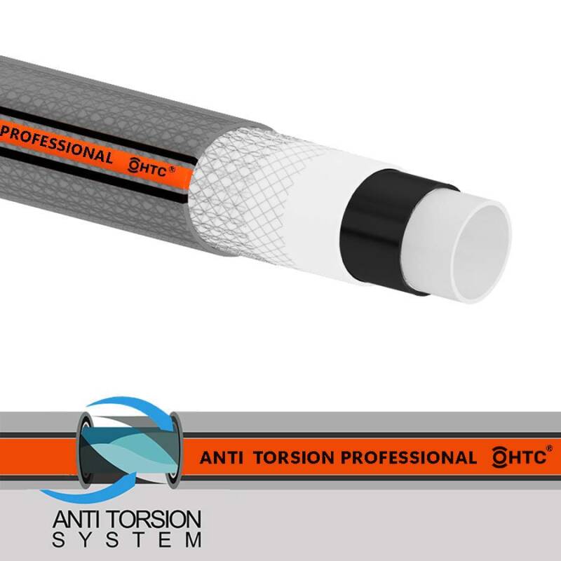 Gartenschlauch Anti Torsion 6-lagig 3/4" (19mm) – Meterware & 60cm Zuschnitt