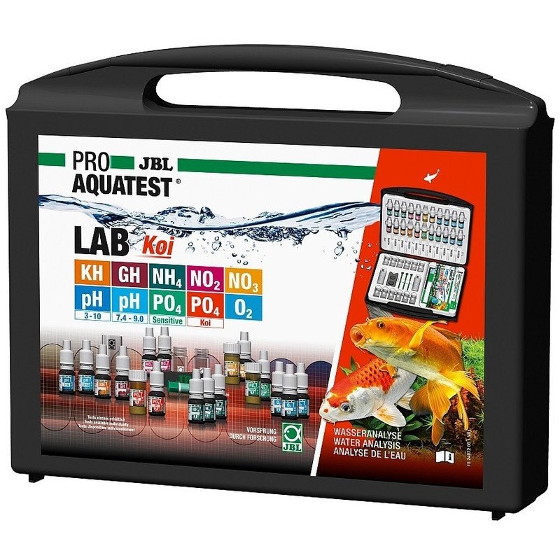 LAB KOI Koffer – Groß – Der ideale Starterkoffer für Aquaponik & Teichpflege