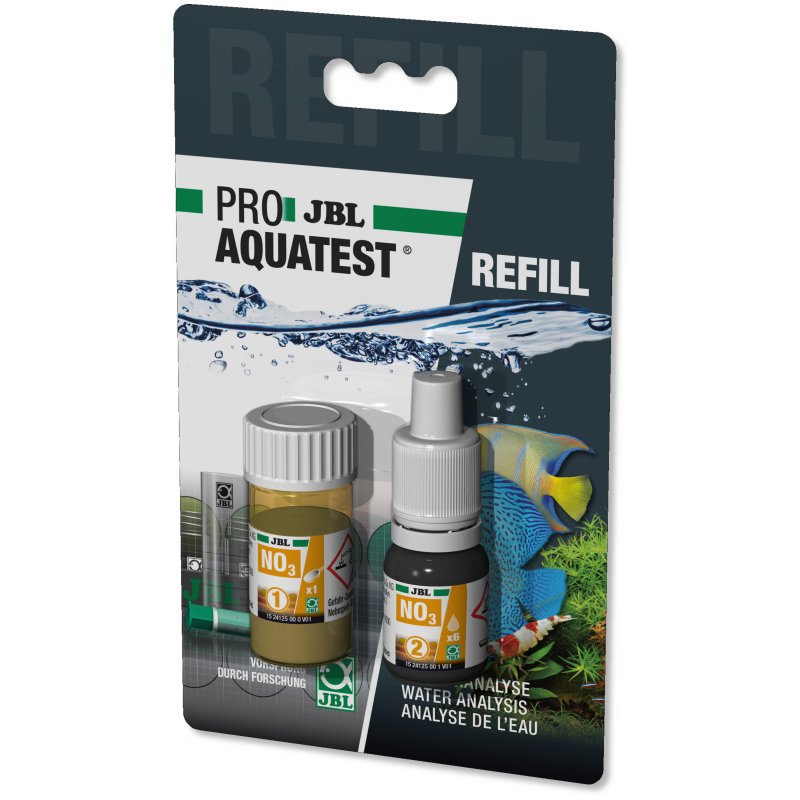 JBL PROAQUATEST NO3 Nitrat – REFILL (Nachfüller-Reagenzien)