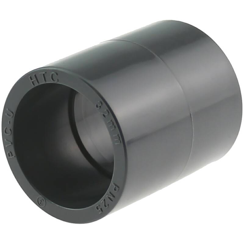 PVC-U Klebemuffe – gerade Muffenverbindung