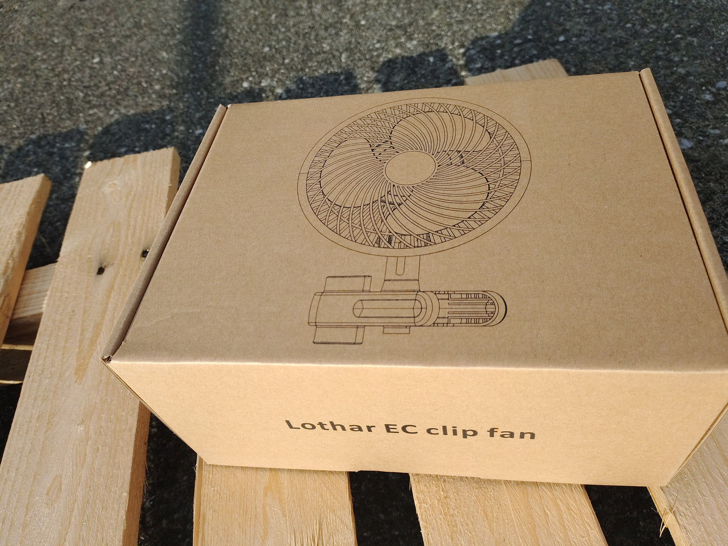 Lothar EC Clip Fan 200mm – Clip-Ventilator mit EC-Technologie für Growräume