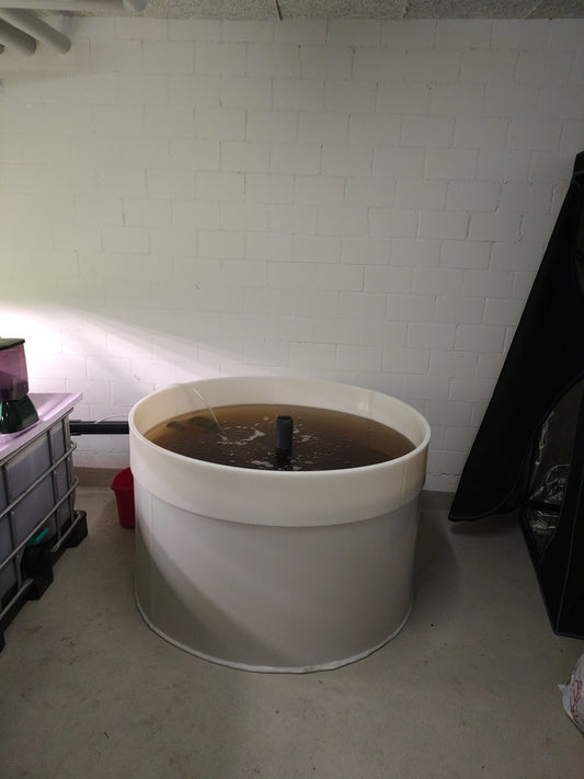 PE Rundbecken 1000L – Aquaponik & Fischzucht