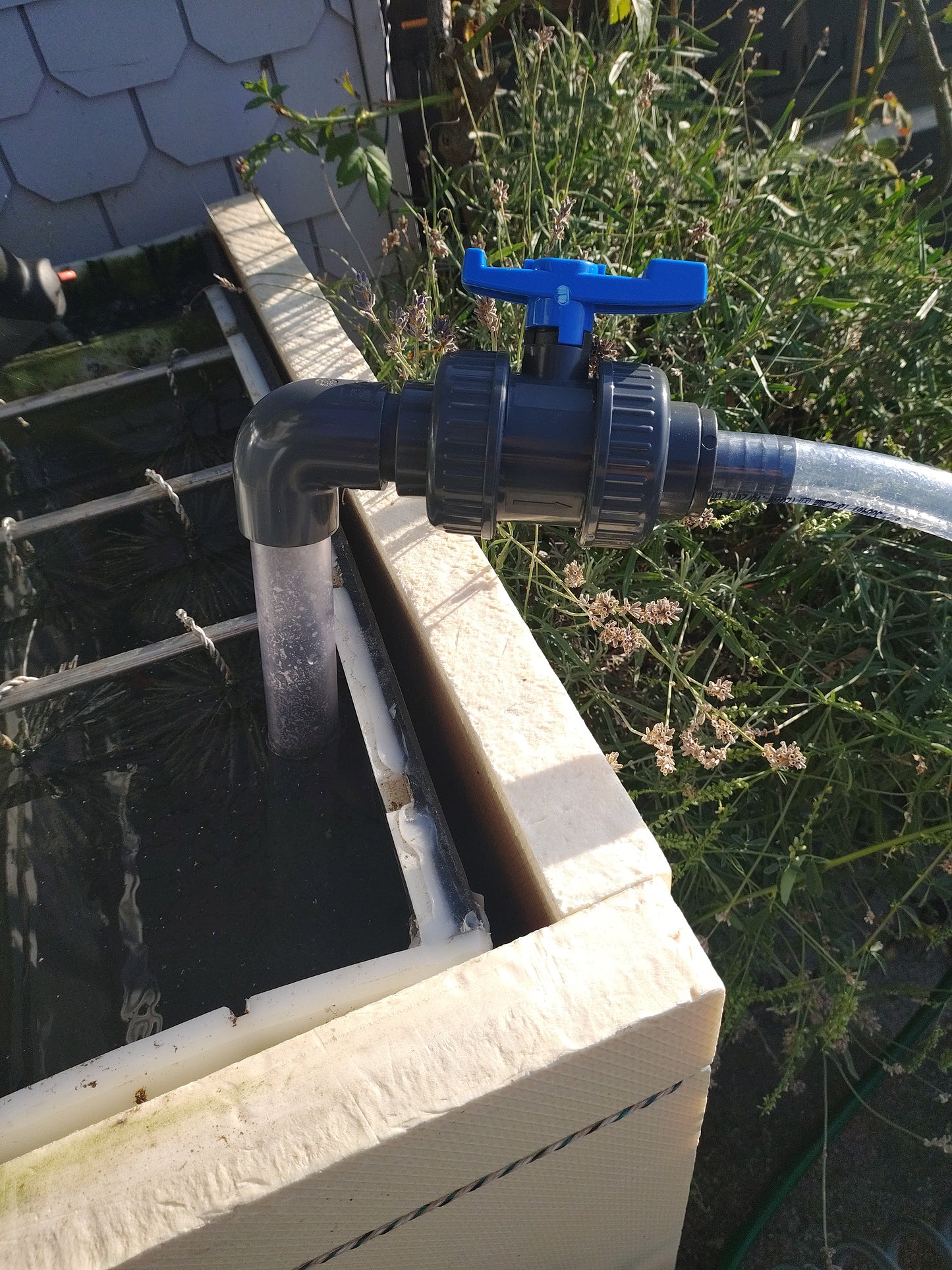Schlammsauger D32mm – für Aquaponik-Balkonsysteme & Bürstenfilter
