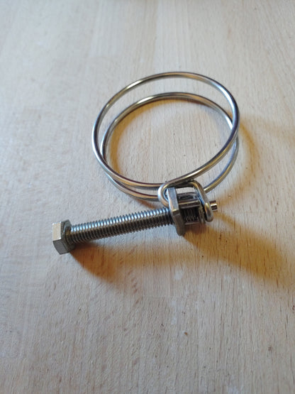 Drahtschelle Spiralschlauchschelle V2A Edelstahl (W4)