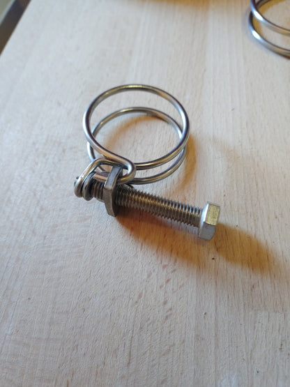 Drahtschelle Spiralschlauchschelle V2A Edelstahl (W4)
