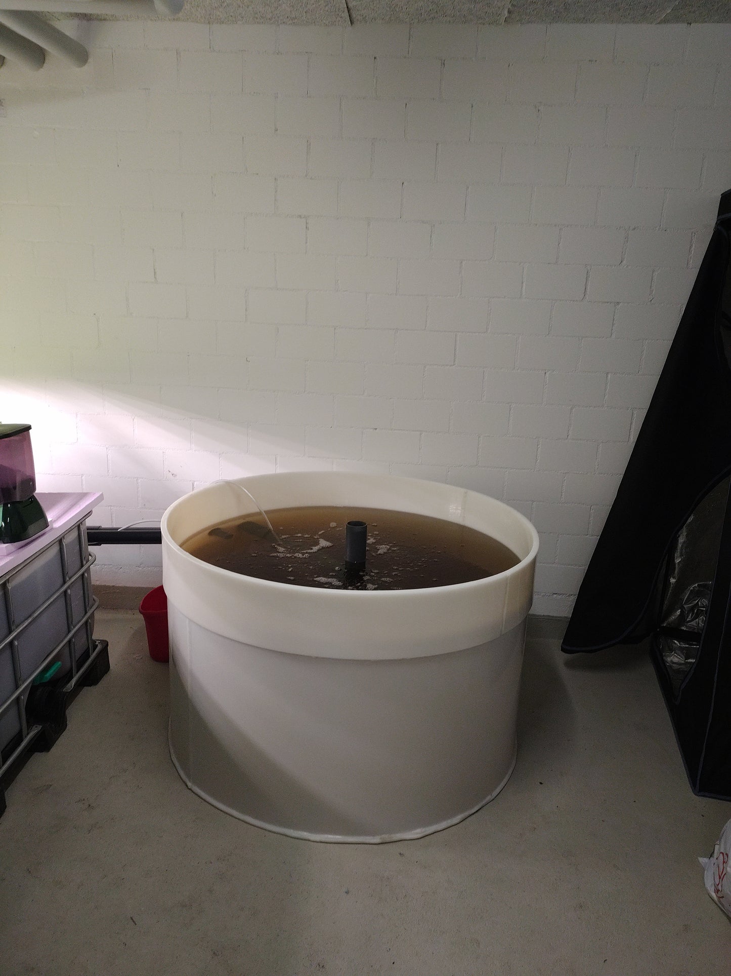 PE Rundbecken 1000L – Aquaponik & Fischzucht