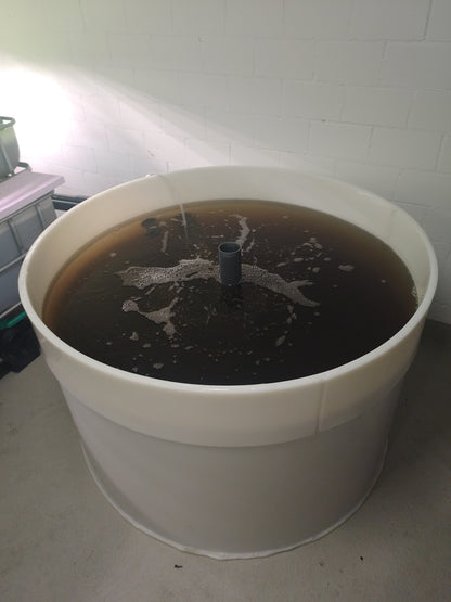 PE Rundbecken 1000L – Aquaponik & Fischzucht
